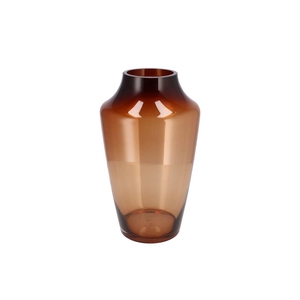 Filou Brown Vase Long 20x33cm