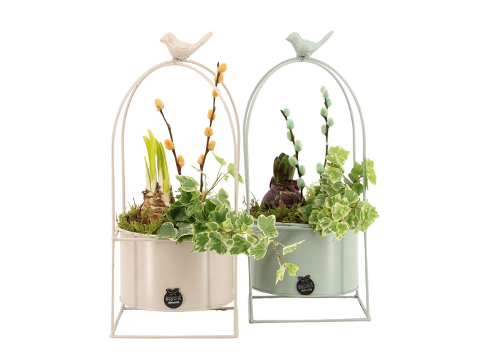 <h4>11651: Outdoor spring arrangement</h4>