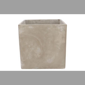 Concrete Pot Square 24x24x24cm