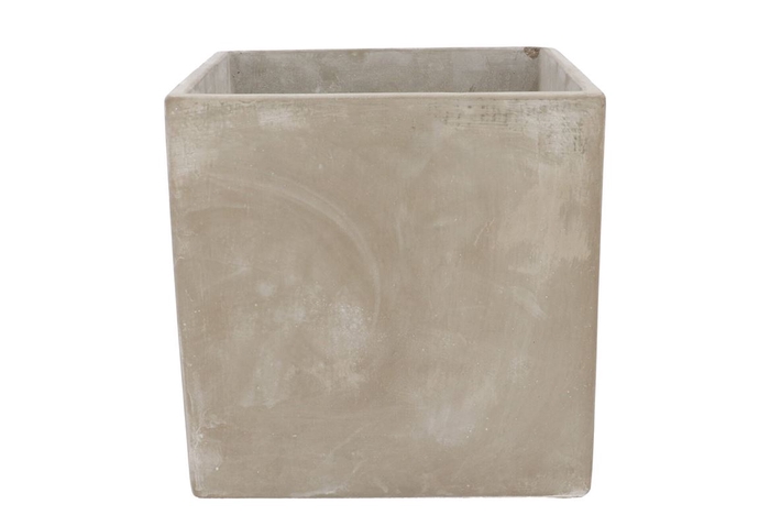 <h4>Concrete Pot Square 24x24x24cm</h4>