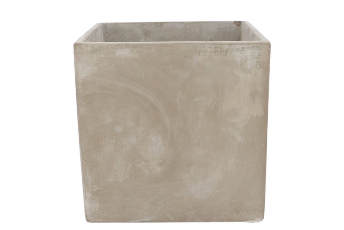 <h4>Concrete Pot Square 24x24x24cm Nm</h4>