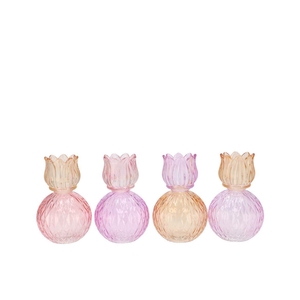 Bicolore Dreamy Pastel Mix Tulip T-light Ass 11x17cm Nm