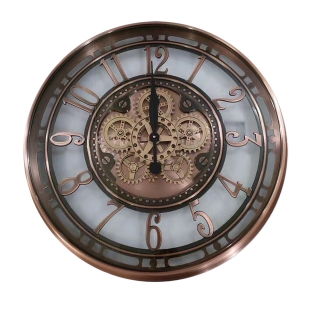 <h4>Clock Gear Ø70cm Red-copper 63</h4>