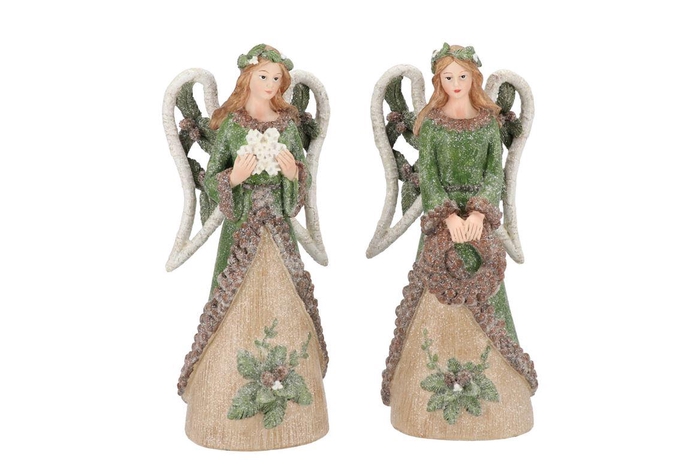 <h4>Lesly X-mas Green Angel Ass 13x11x29cm</h4>