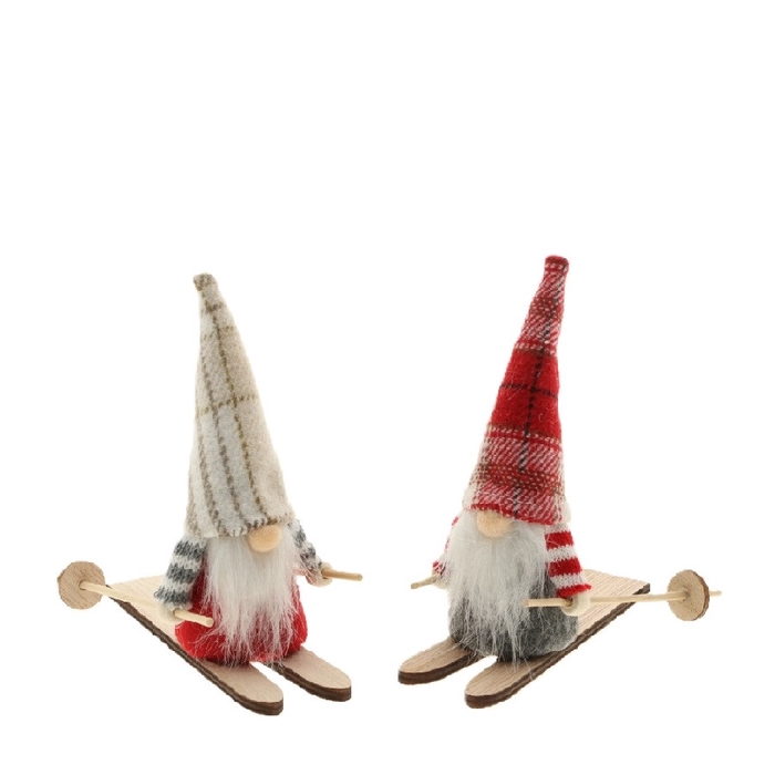 <h4>Kerst Deco gnoom Olle 12*6*13.5cm</h4>