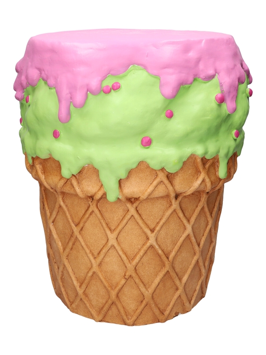 <h4>DF03-666351700 - Side table Ice cream d29/35xh41 lavender/green</h4>