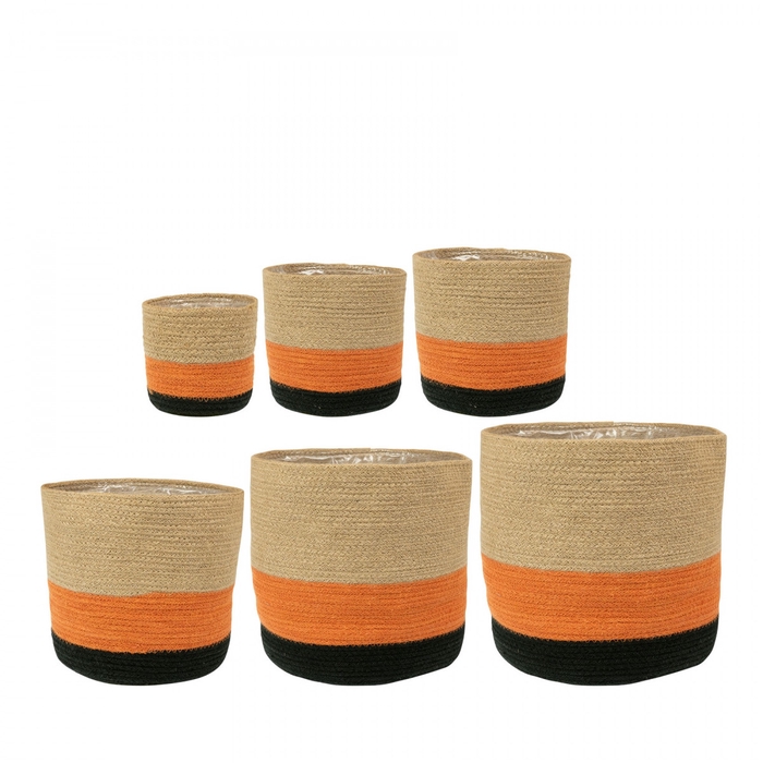 <h4>Basket sets Megan pot S/6 d28*28cm</h4>