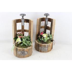 arr2 TD - Houten waterput - roze
