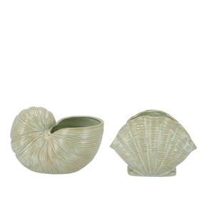 Dion Green Pot Snail Ass 19x14x13cm