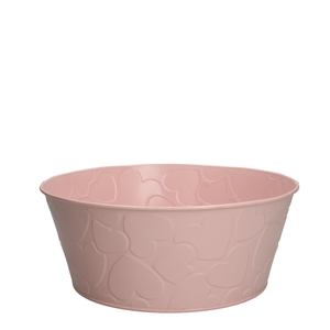 Valentine Zinc Hearts tray d22*10cm