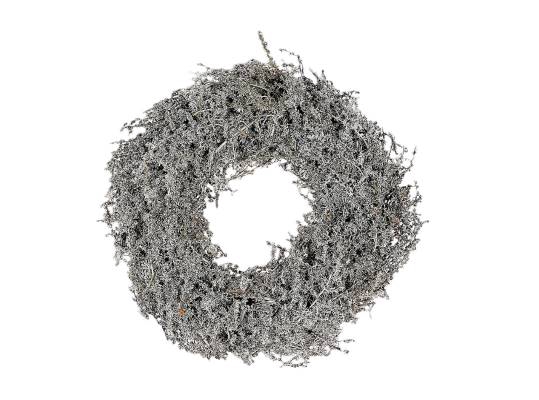 <h4>WREATH ASPARAGUS WAX D35 grey</h4>