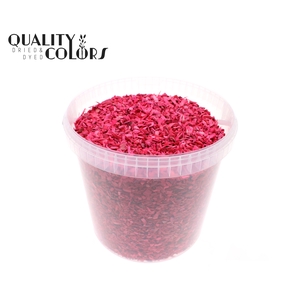 Wood chips 10 ltr bucket Cerise