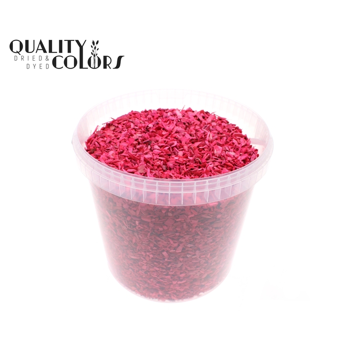 <h4>Wood chips 10 ltr bucket Cerise</h4>