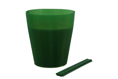 <h4>Floristry Cachepots 18cm Dark Green</h4>