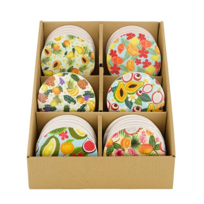 <h4>Homedeco Onderzetter tropical d10cm</h4>