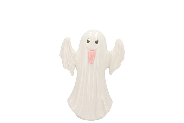 <h4>Jolie Jolly White Vase Ghost 14x8x16cm</h4>