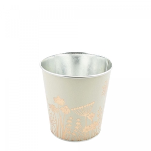 Zink Alossi pot d13*13cm