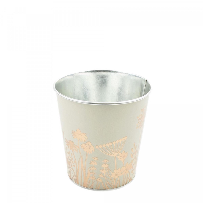 <h4>Zinc Alossi pot d13*13cm</h4>