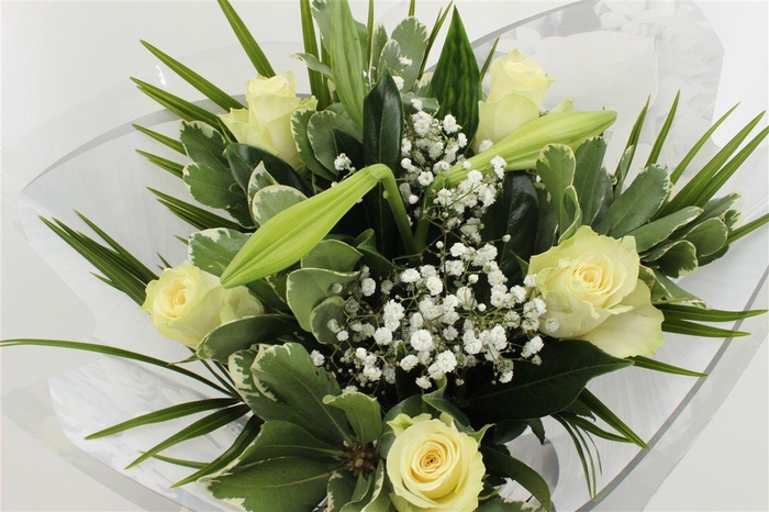 <h4>Boeket Apart Wit</h4>