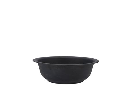 <h4>Zinc Basic Black Bowl 22x7cm</h4>