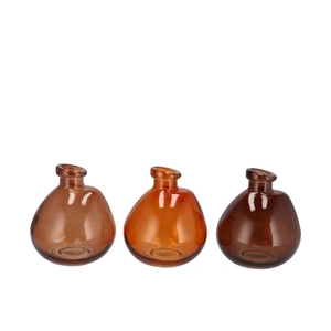 Karakum Earty Terra Vase Ass 16x14cm Nm