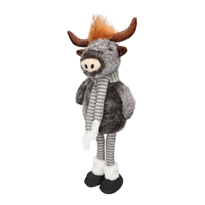 DF09-750050100 - Decorative item Moozy 25x18x67 grey
