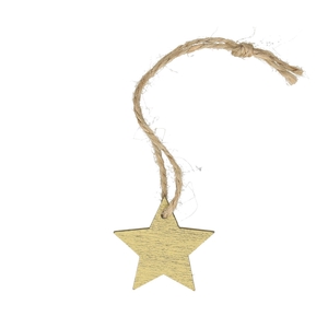 Christmas Deco hanging star d03.5cm x36