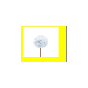 Stick Ball Fluffy Ø6 Lt. Blue