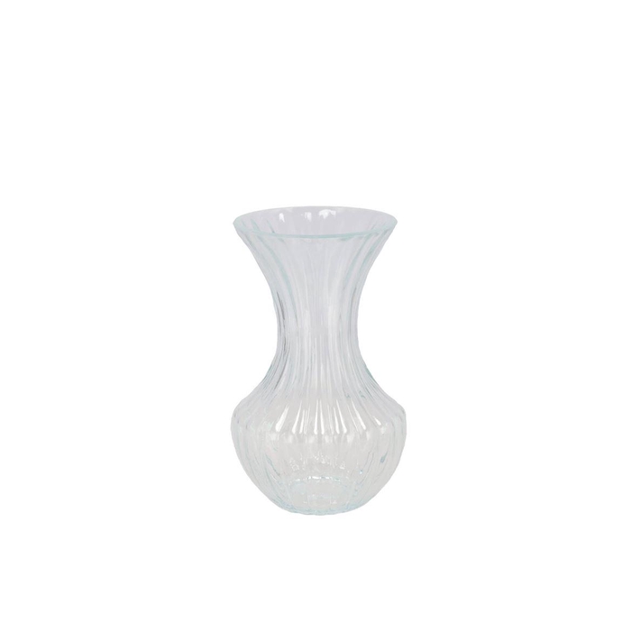 <h4>Taylor Clear Vase Cone Neck Ass 7x11cm</h4>
