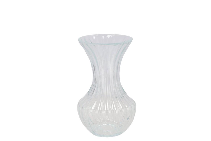 <h4>Taylor Clear Vase Cone Neck Ass 7x11cm</h4>