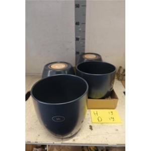 Keramiek Mat Nachtblauw H19 D19