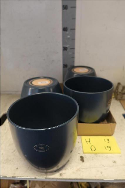 <h4>Keramiek Mat Nachtblauw H19 D19</h4>