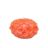Candle Dahlia Orange 9x7cm