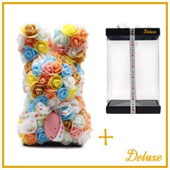 <h4>Pasen Foam paashaas 40cm+standaard</h4>