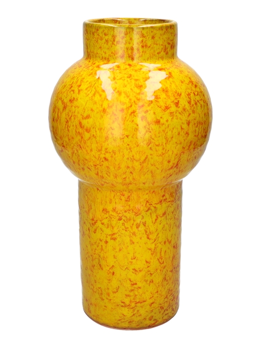 <h4>DF03-740862300 - Vase Brisa d10.5/18.5xh34.5 yellow</h4>