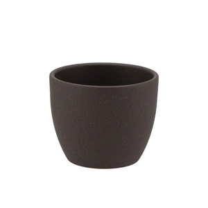 Ceramic Dark Grey Pot 10cm Nm
