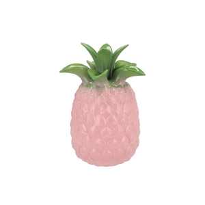 Pineapple Tropical Pink Vase 23x23x33cm Nm