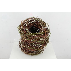 WREATH  PUSSY WILLOW Ø35CM