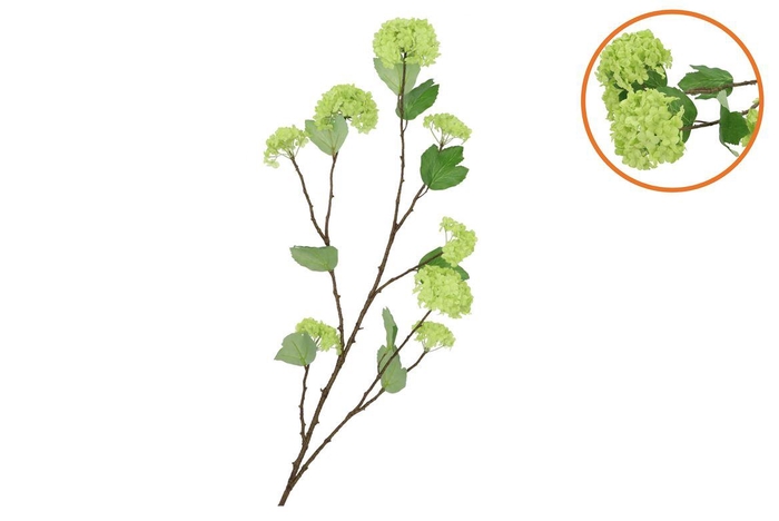 <h4>Silk Viburnum Green 117cm</h4>