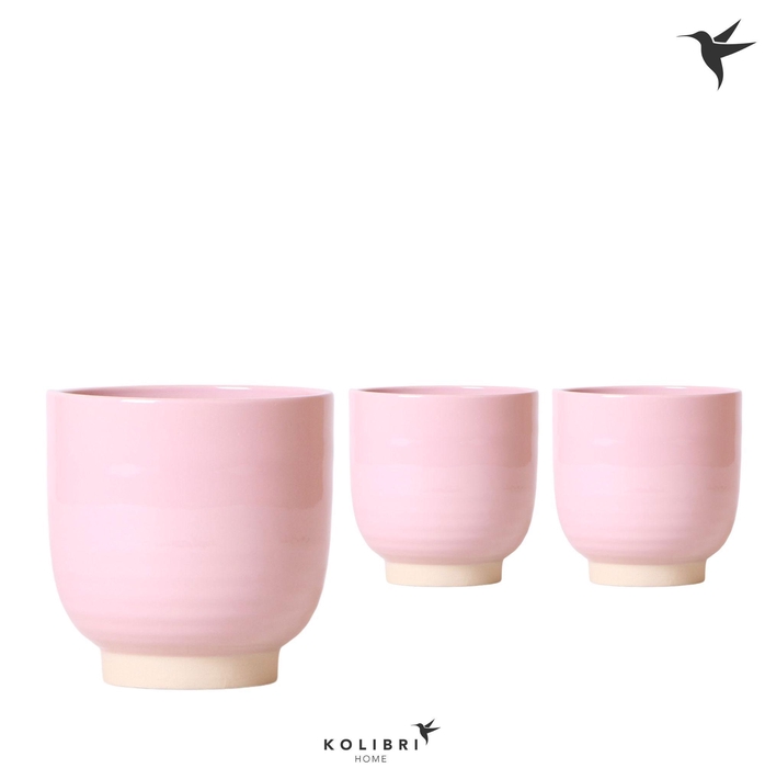 <h4>Glazed pot pink</h4>