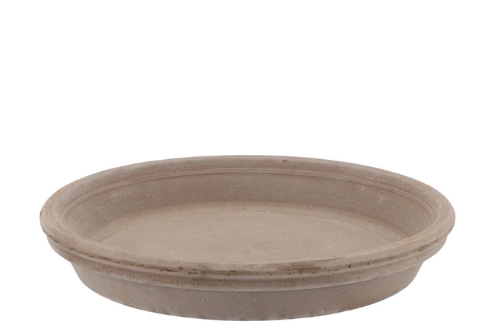 <h4>Terra Choco Waterschotel Grijs 25x4cm</h4>