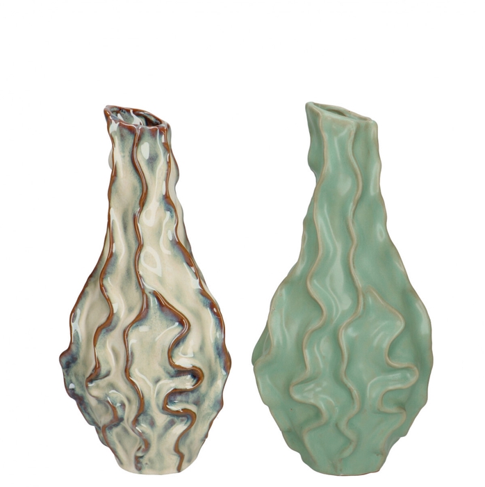 Keramiek Pozos vaas d15*30cm