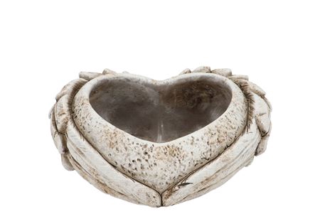 <h4>Concrete Saint Heart Top Wings Planter Straight 24</h4>