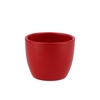 Ceramic Pot Red Matt 8cm