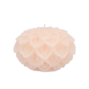 Candle Dahlia Ivory 12x8cm Nm