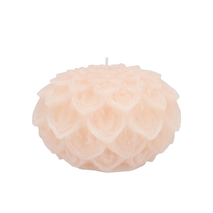 <h4>Candle Dahlia Ivory 12x8cm Nm</h4>
