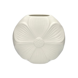 Vase Petal 22.5x6.5x21 white