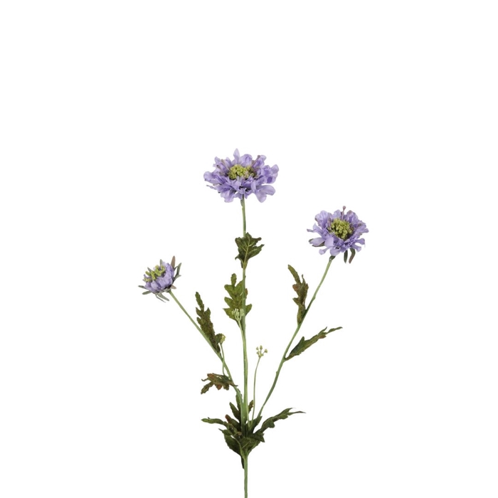 Artificial flowers Scabiosa 66cm