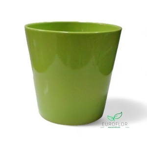 POT ROND KONISCH LIMOENGROEN D215 H215