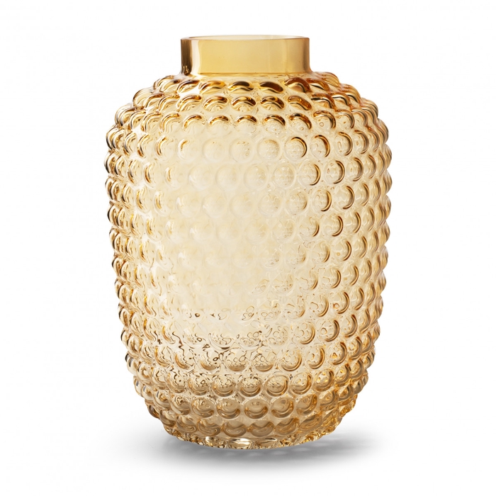 Glass Vase Bobble d18*25cm